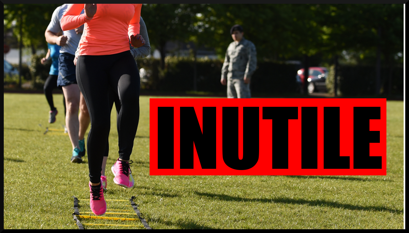 Allenamento velocità e agilità con l’AGILITY LADDER – Non funziona